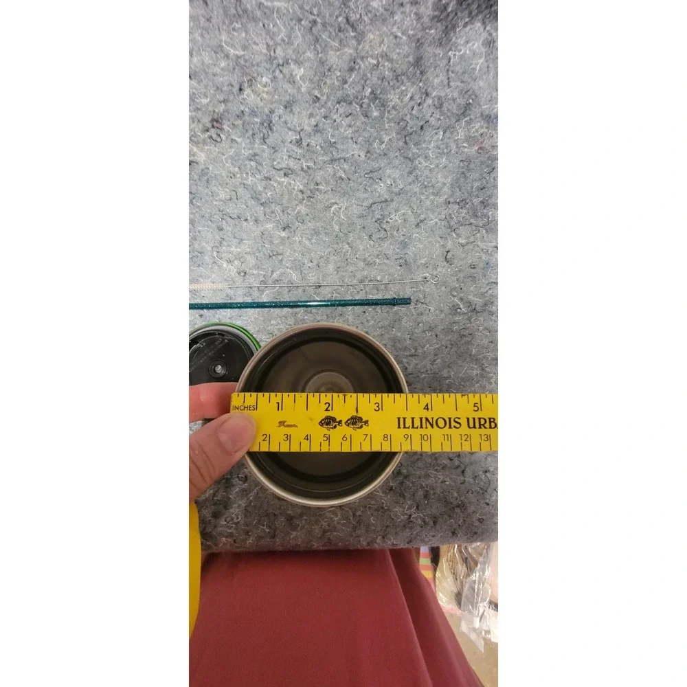 Starbucks 2016 Hawaii 16 oz Metal Pineapple Coffee Tumbler W/‎ Lid and Straw
